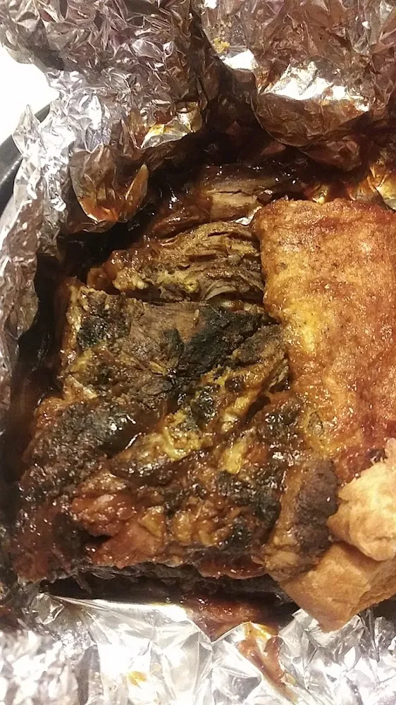 Barbecued Rib Sandwich